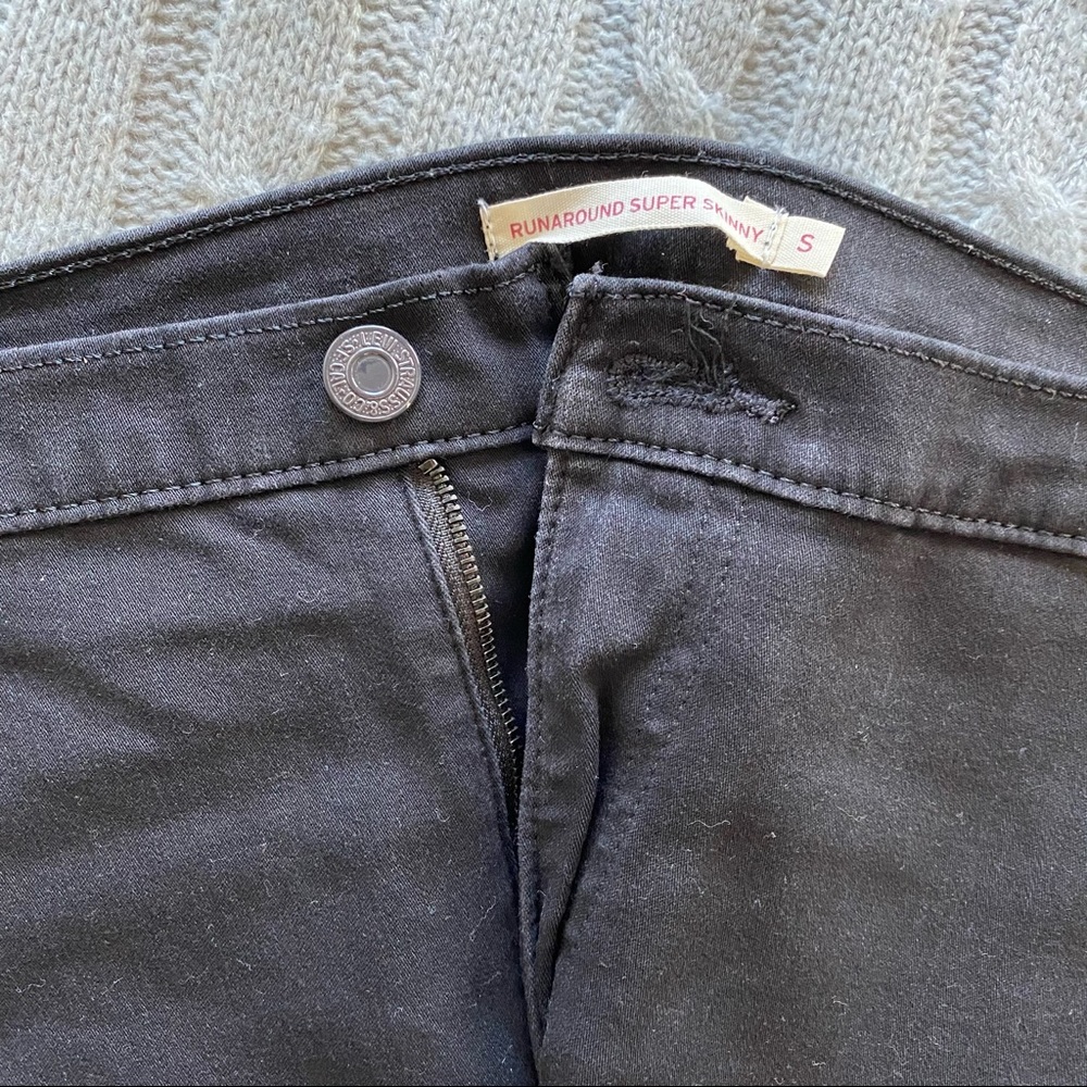 BLACK LEVI JEGGINGS